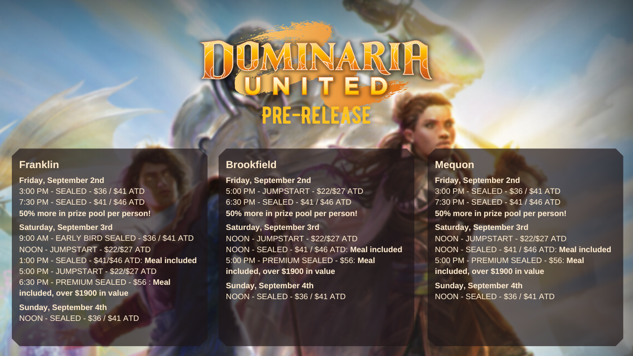 MTG DOMINARIA UNITED PRERELEASE新品未開封 61vwZB7-viL.jpg_BO30,255,255,